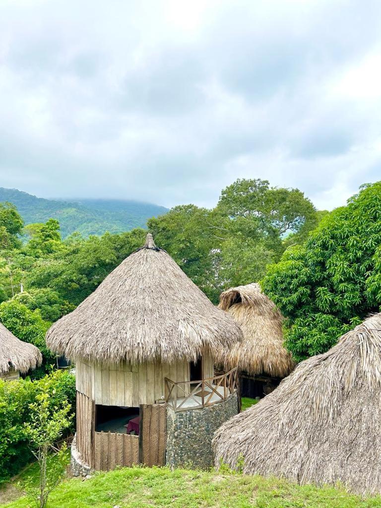 Ecocabanas Diosa Jaguar Tayrona La Esmeralda  Exterior foto