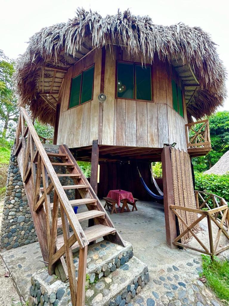 Ecocabanas Diosa Jaguar Tayrona La Esmeralda  Exterior foto